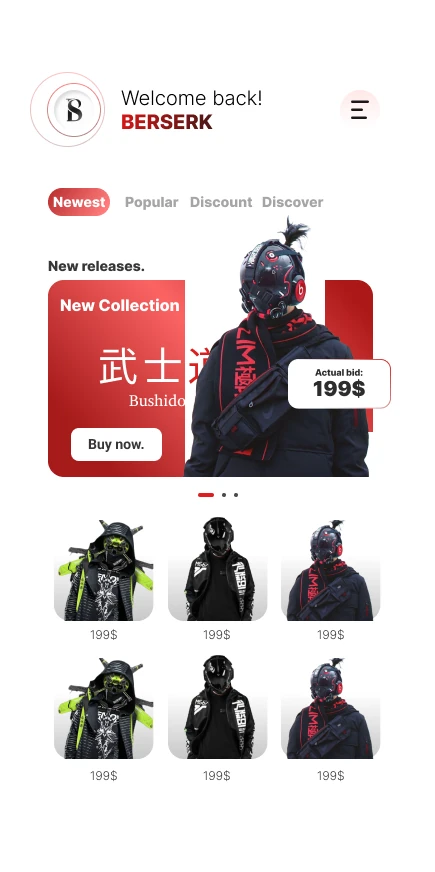 NFT Clothing Screenshot 1