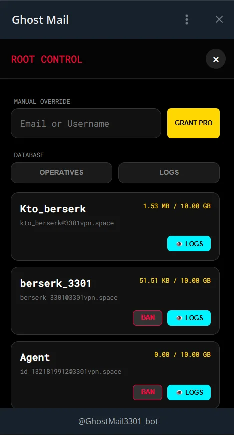 Ghost Mail Screenshot 3