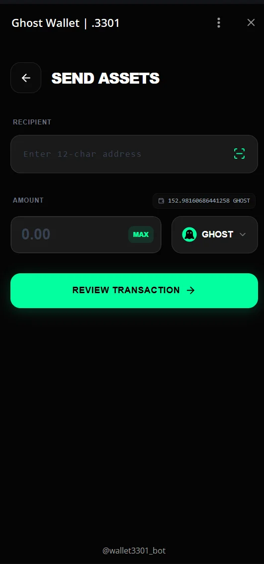 Ghost Wallet Screenshot 5
