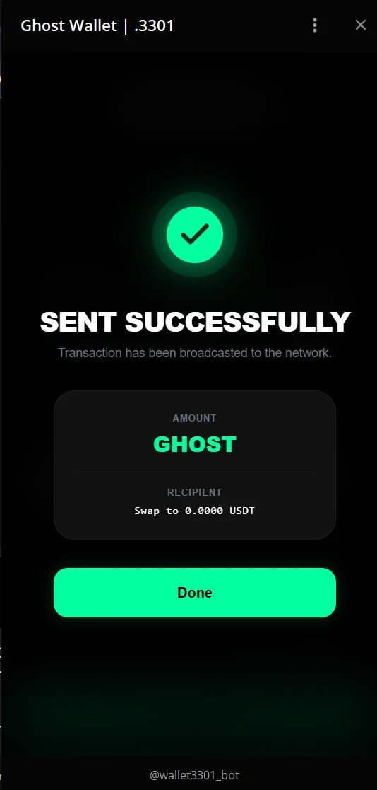 Ghost Wallet Screenshot 6