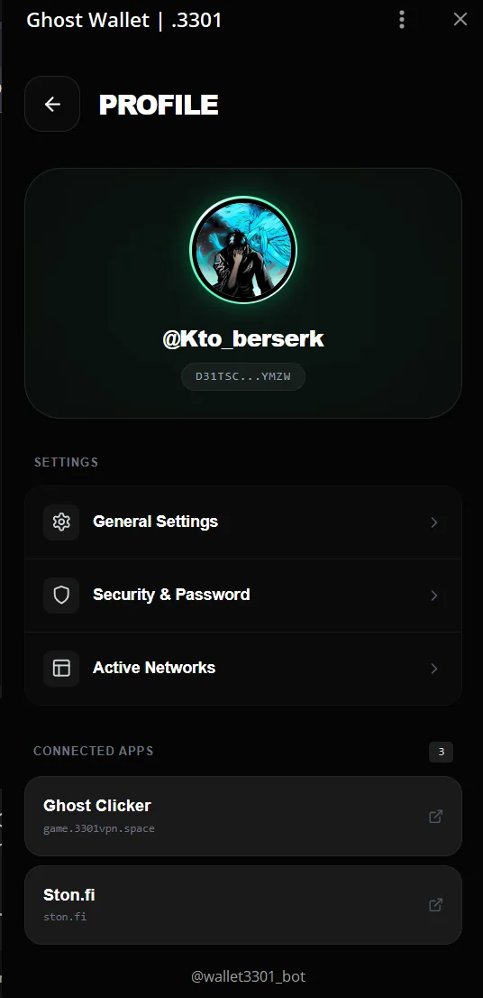 Ghost Wallet Screenshot 8